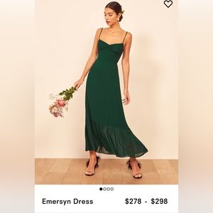 Reformation Emersyn dress